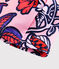 Cuffia da bagno anti-UV UPF 50+ bambina rosa PATIENCE/bianco MULTICO