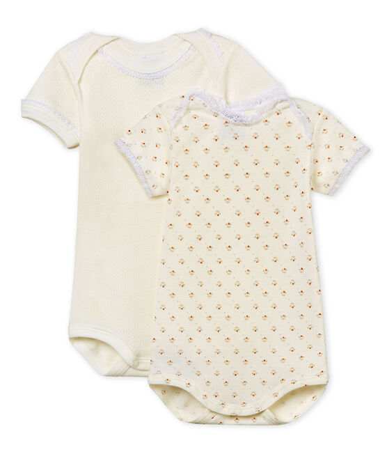 Duo body manica corta bebè bambina variante 1