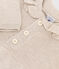 Abito a maniche lunghe in maglia di cotone neonato beige MONTELIMAR CHINE