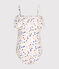 Costume da bagno intero con stampa bambina bianco MARSHMALLOW/bianco MULTICO