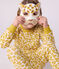 Pigiama travestimento bambino in cotone con leopardo stampato bianco MARSHMALLOW/bianco MULTICO