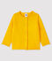 Cardigan a maniche lunghe bebè femmina giallo BOUDOR