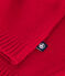 Maglione in maglia con lana neonato rosso STOP/ MULTICO