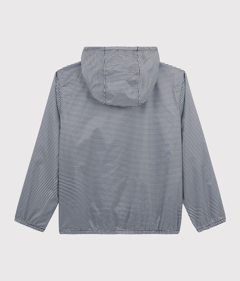 Giacca a vento 3 in 1 riciclato bambino blu