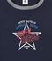 tee-shirta maniche lunghe bambino blu SMOKING