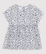 Blusa manica corta in popeline bebè femmina