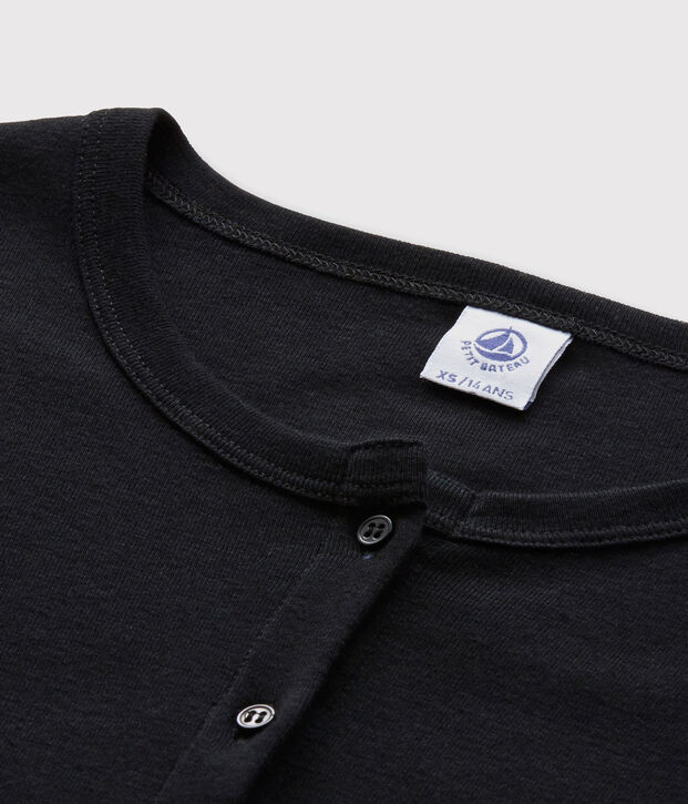 Cardigan iconico in cotone Donna nero