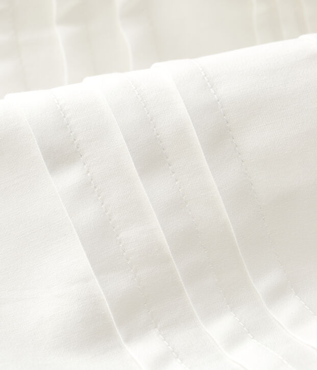 Abito da cerimonia in raso beb&egrave; femmina. bianco