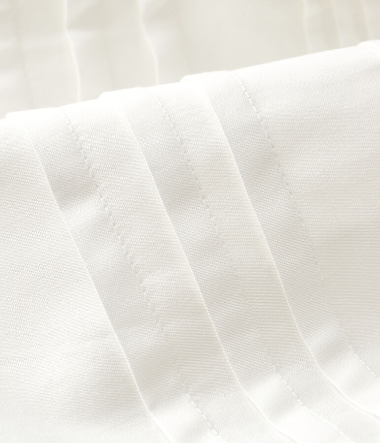 Abito da cerimonia in raso beb&egrave; femmina. bianco MARSHMALLOW