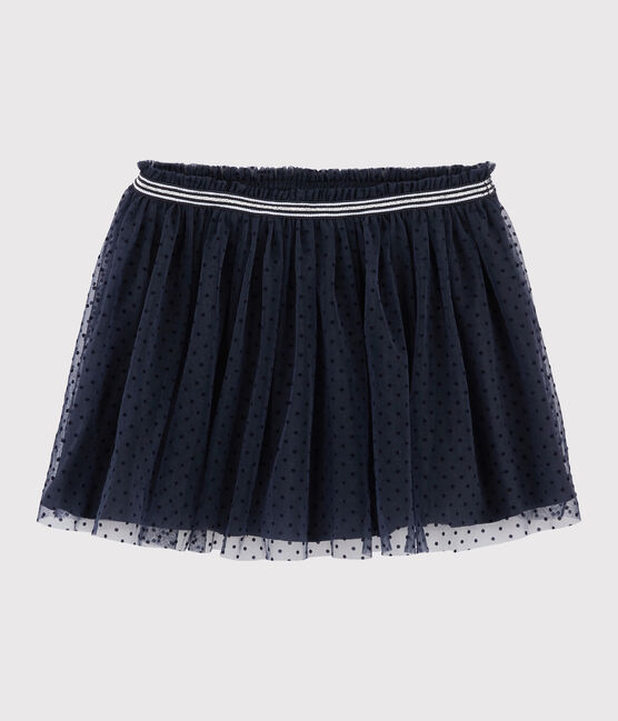 Gonna in tulle bambina blu SMOKING