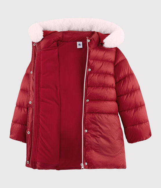 Piumino bambina rosso TERKUIT
