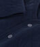 Cardigan per bebè in tubique trapuntato blu SMOKING