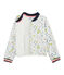 Cardigan bambina bianco MARSHMALLOW/bianco MULTICO