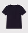 T-shirt bambino a maniche corte blu SMOKING