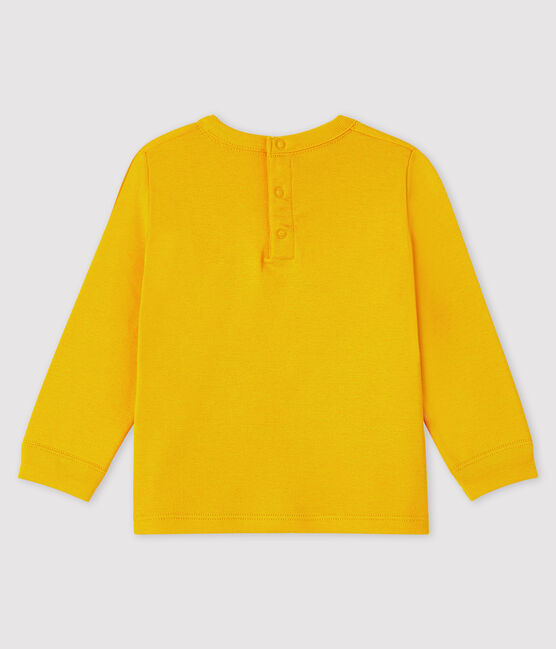 T-shirt bebè maschio giallo BOUDOR