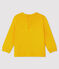 T-shirt bebè maschio giallo BOUDOR