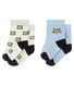 Set di 2 paia di calzini bebè bambino