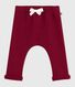 Pantaloni in cotone tinta unita morbido e caldo neonato