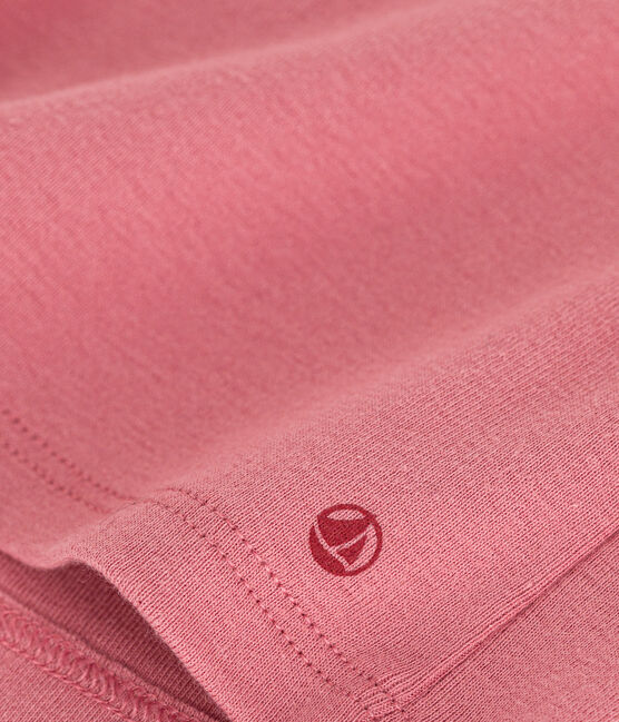 Blusa bebè in cotone con colletto rosa ROSEWOOD