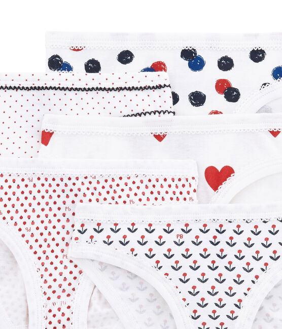 Lotto di 5 culottes per bambina variante 1
