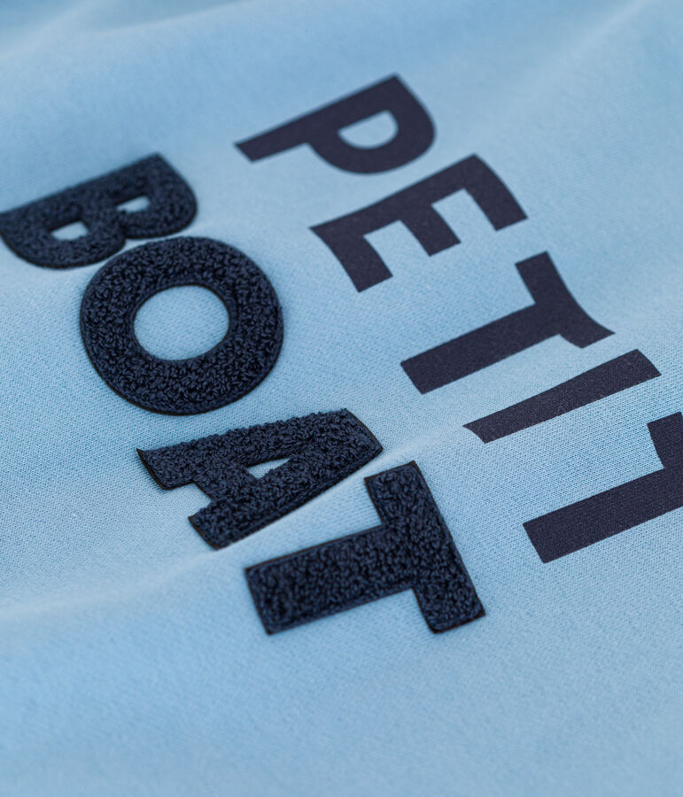 Felpa in molleton Donna blu