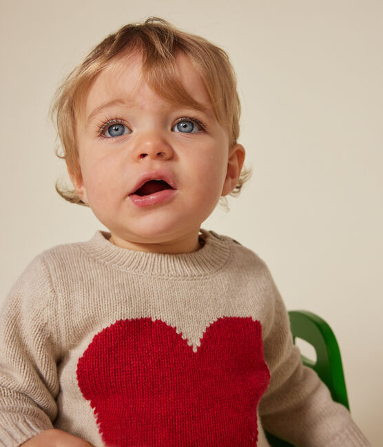 Pullover in maglia con lana neonato AVALANCHE/ CORRIDA