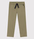 Pantaloni regular in serge di cotone bambino