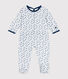 Tutina pigiama neonato in ciniglia