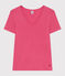 T-shirt L'Iconique in cotone a righe donna rosa PEONIA