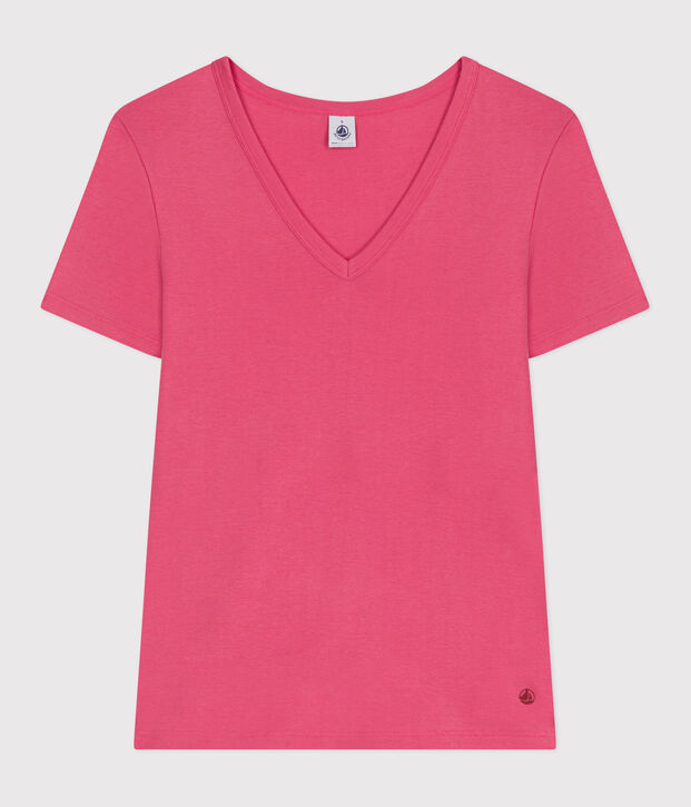 T-shirt L'Iconique in cotone a righe donna rosa