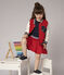 Gonna in maglia bambina rosso TERKUIT