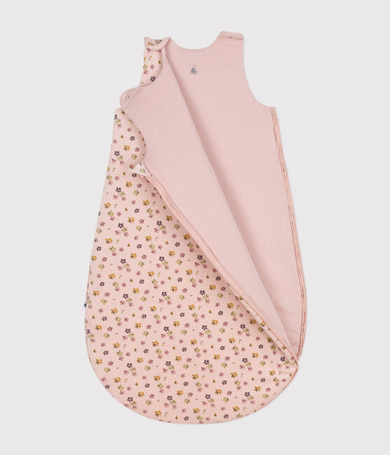 Sacco nanna in velluto neonato TOG 3 rosa SALINE/bianco MULTICO