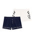 Lotto 2 boxer Donna/Uomo Christoph Rumpf x Petit Bateau