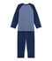 Pigiama per bambino con motivo lupo blu SURF/blu MAJOR/ ECUME