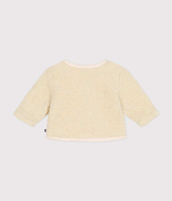 Giacca in sherpa neonato ecru AVALANCHE