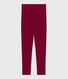 Leggings in cotone tinta unita bambina