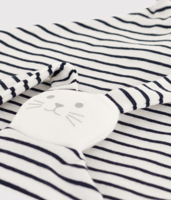 DOUDOU MARINIÈRE IN COTONE bianco MARSHMALLOW/blu SMOKING