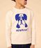 T-shirt a maniche lunghe in cotone bambino unisex  bianco AVALANCHE/ NEWBLEU