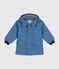 Impermebile iconico neonato blu BEACH
