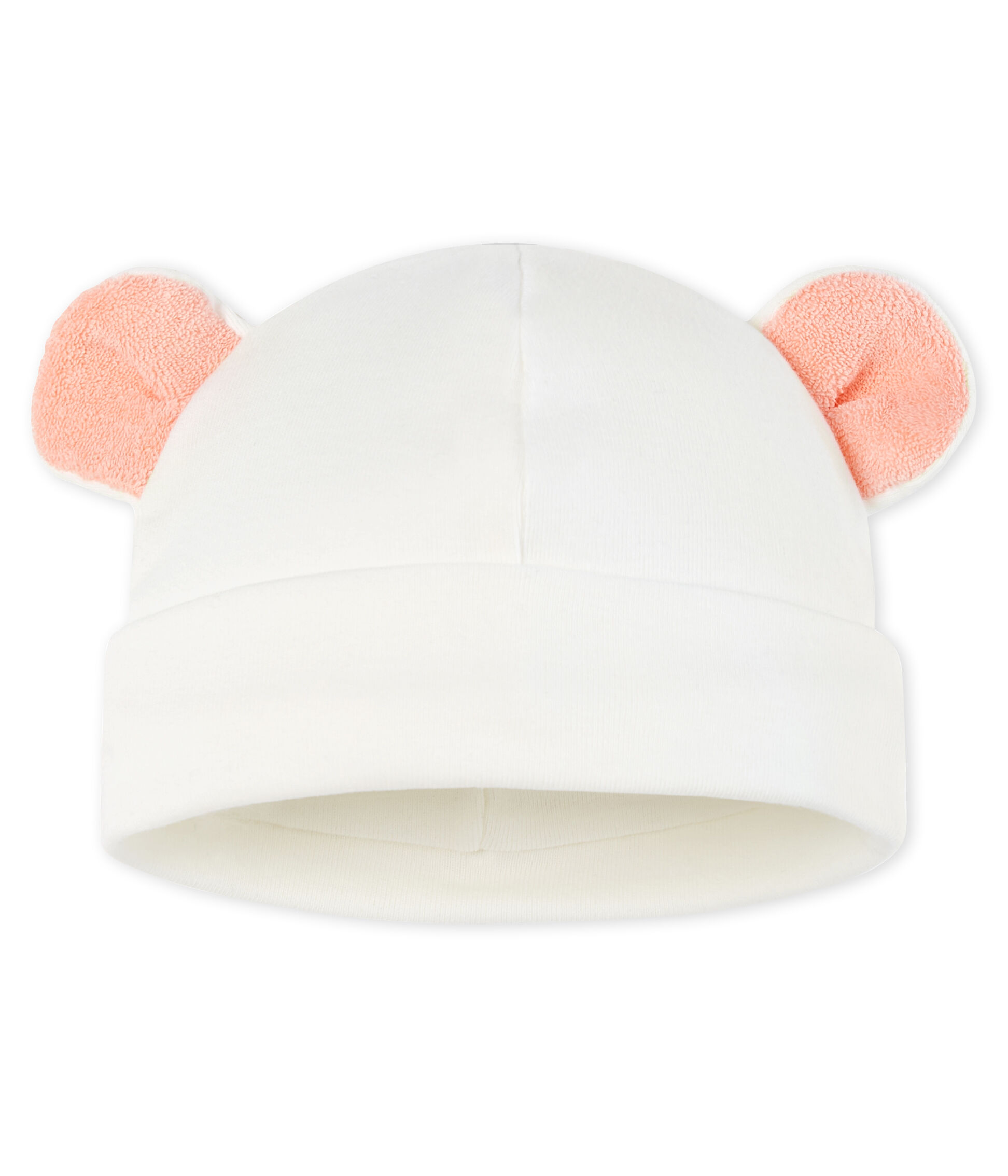 Cappellino bebè a costine MARSHMALLOW | Petit Bateau