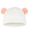 Cappellino bebè a costine bianco MARSHMALLOW