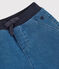 Bermuda in denim ecologico bambino blu DENIM BLEU DELAVE