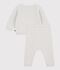 Completo da neonato in due pezzi in maglia di cotone con motivo orsetto MONTELIMAR CHINE