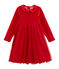 Abito bambina rosso TERKUIT