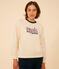 Maglia in tessuto felpato donna ecru AVALANCHE