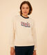 Maglia in tessuto felpato donna
