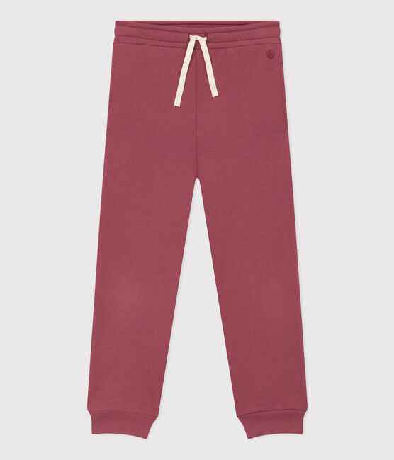 Pantaloni da jogging in molleton bambina marrone JUKE BOX