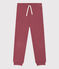 Pantaloni da jogging in molleton bambina marrone JUKE BOX