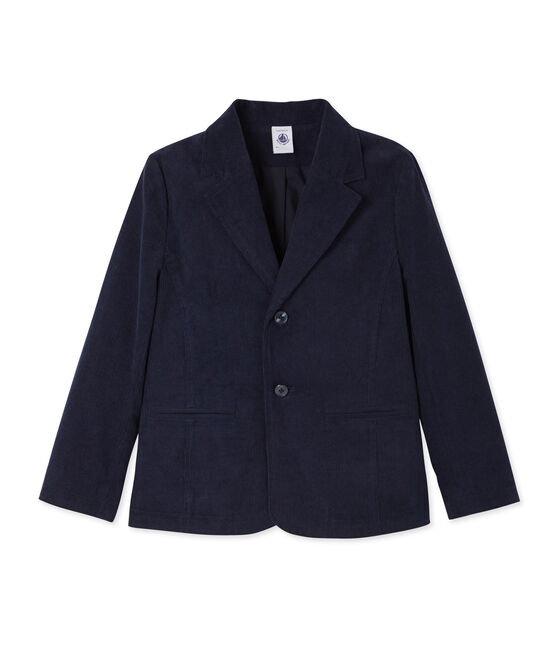 Giacca per abito per bambino in velluto blu SMOKING