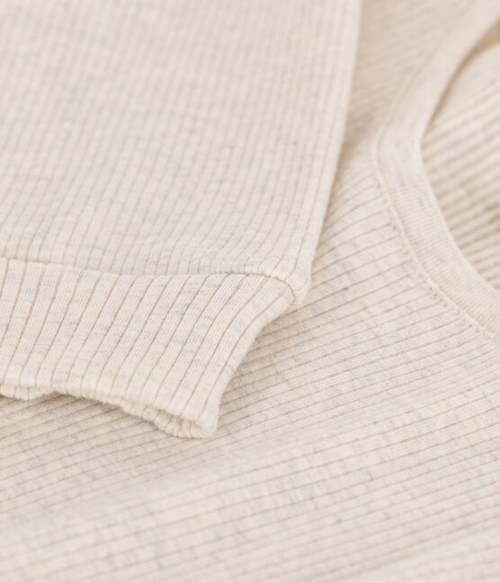 Pigiama donna in cotone beige MONTELIMAR CHINE